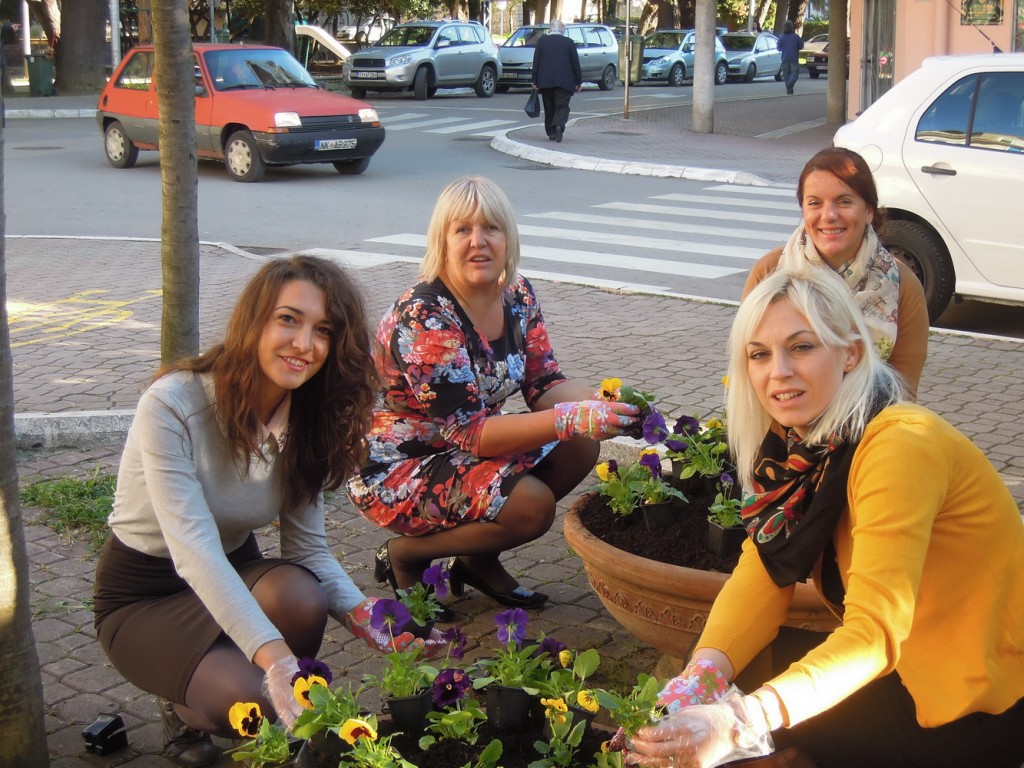 TOT - Sade cvijeće za Dan opštine Tivat