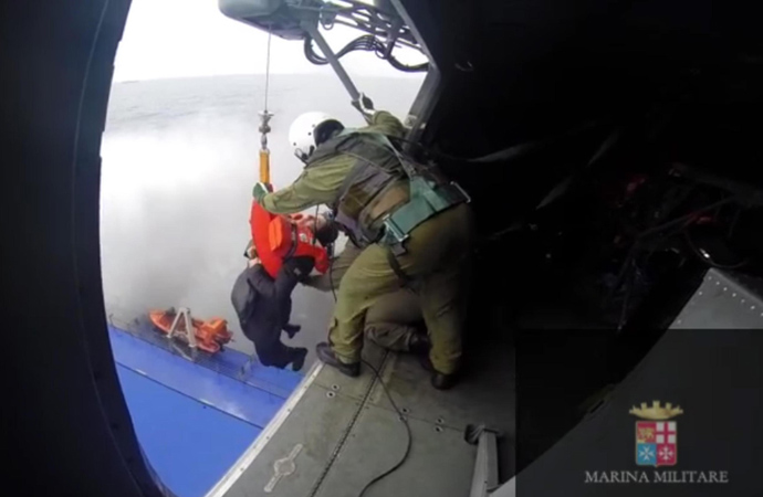 Rescue operations of the ferry Norman Atlantic
