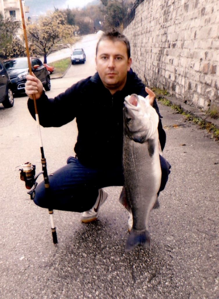 Treće mjesto Mišo Jovančević - brancin 6,2kg