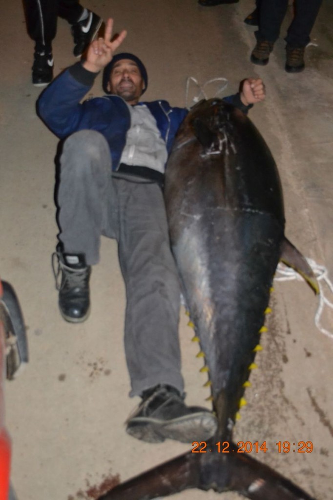 Ulov godine - prvo mjesto - Goran Petrović - TUNA 105kg