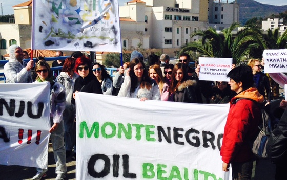 Budva - Protest