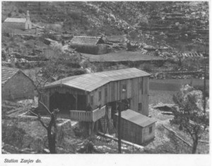 Žicara-Kotor-Cetinje 1916.