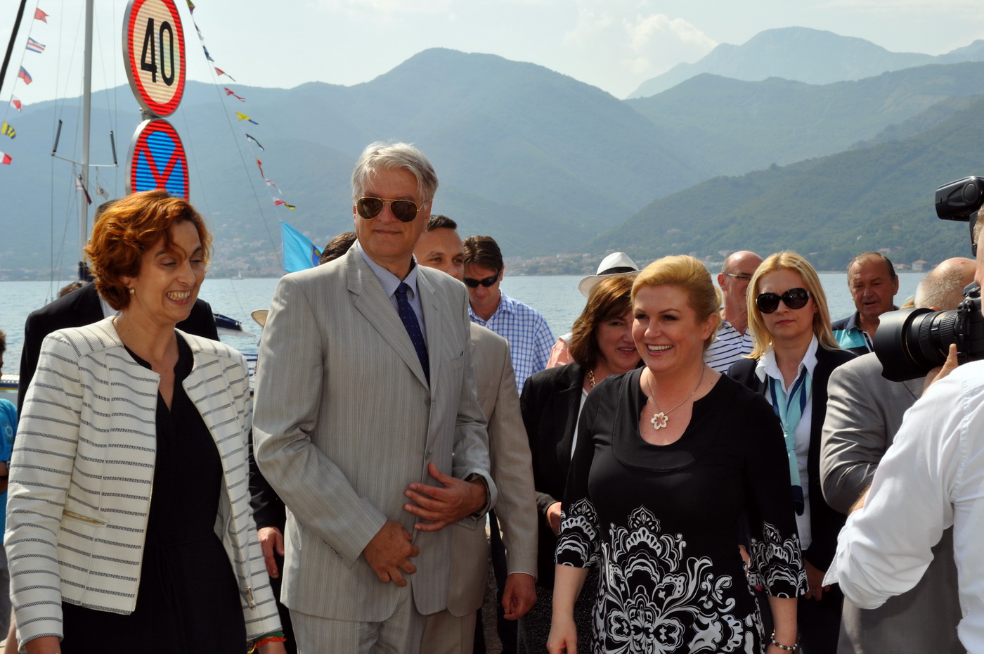 Predsjednica Kolinda Grabar-Kitarović u Boki