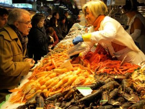 Mercat de La Boqueria - Barselona