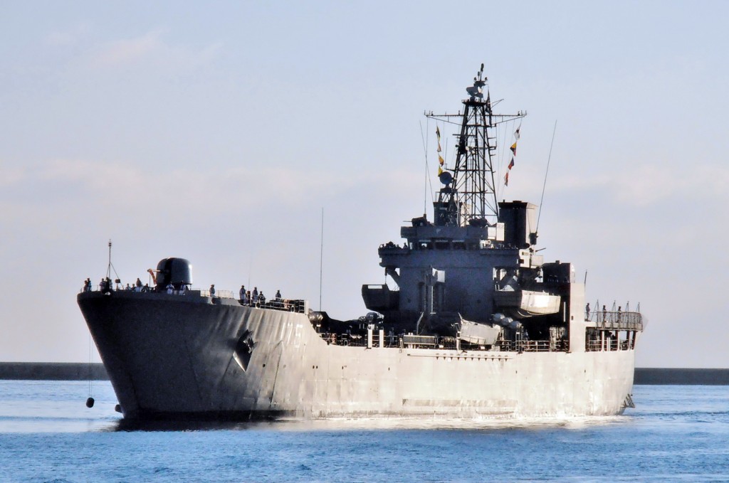 HS IKARIA  Greek navy LST.  