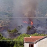 Požar iznad Tivta foto Natalija Radnjić