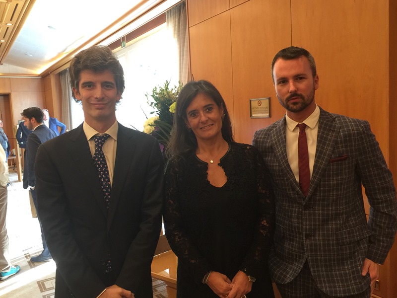 Predstavnici Lustica Developmenta i Porto Montenegra sa Pocasnim konzulom Crne Gore u Milanu Dolly Predović na Forumu