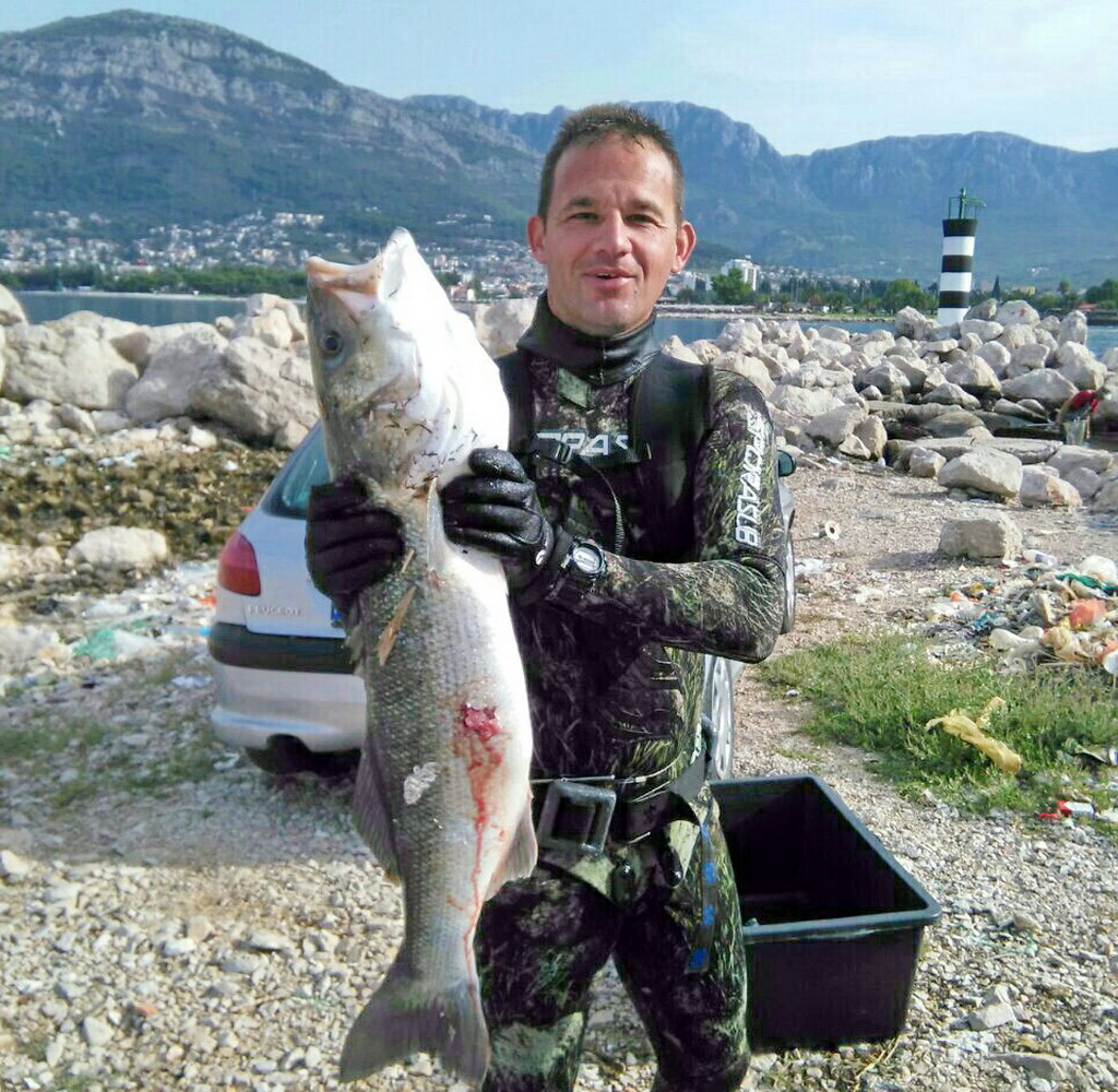 Prvo mjesto septembar - Rudolf Marčić - brancin 7.5kg