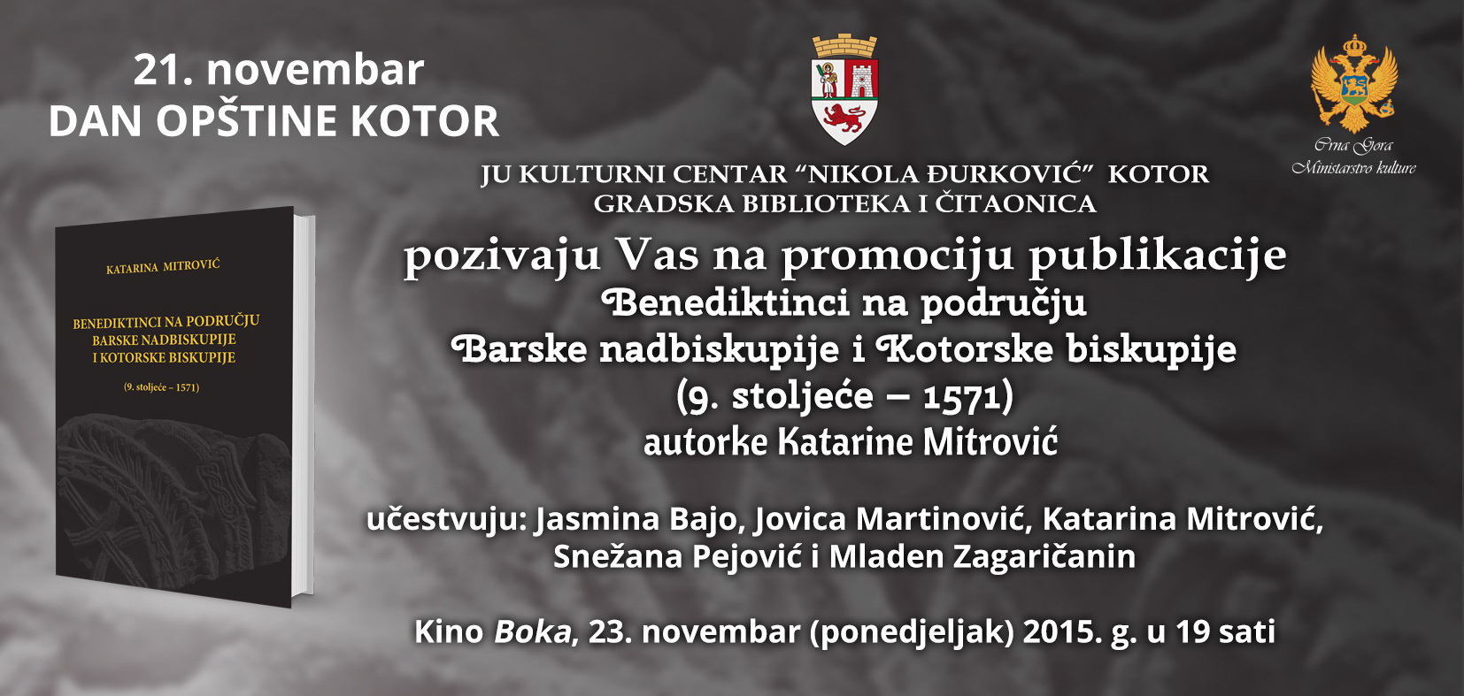 Promocija knjige Benediktinci