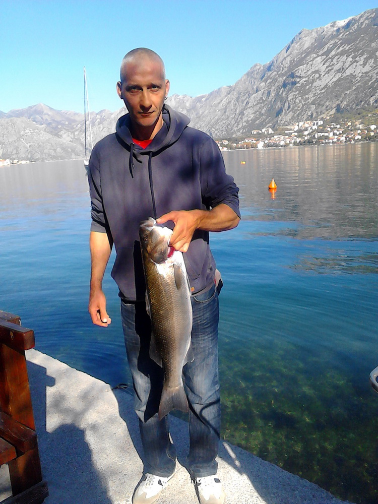 NOVEMBAR drugo mjesto - Dragan Srdoč Brancin 3.95kg