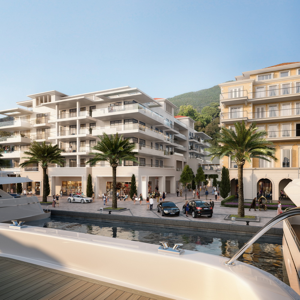 Porto Montenegro - seen from the marina