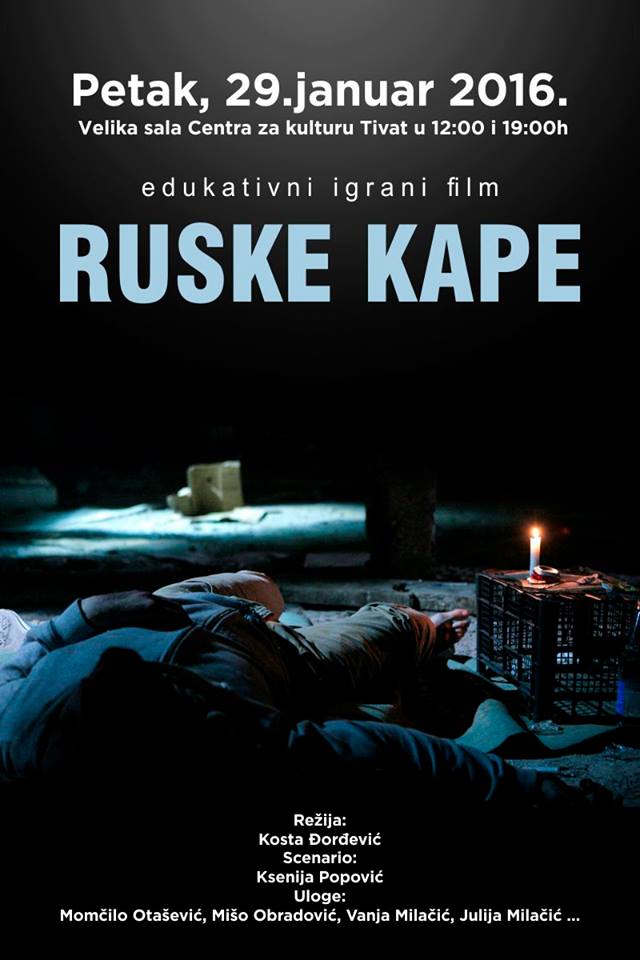 Ruske kape - Tivat plakat