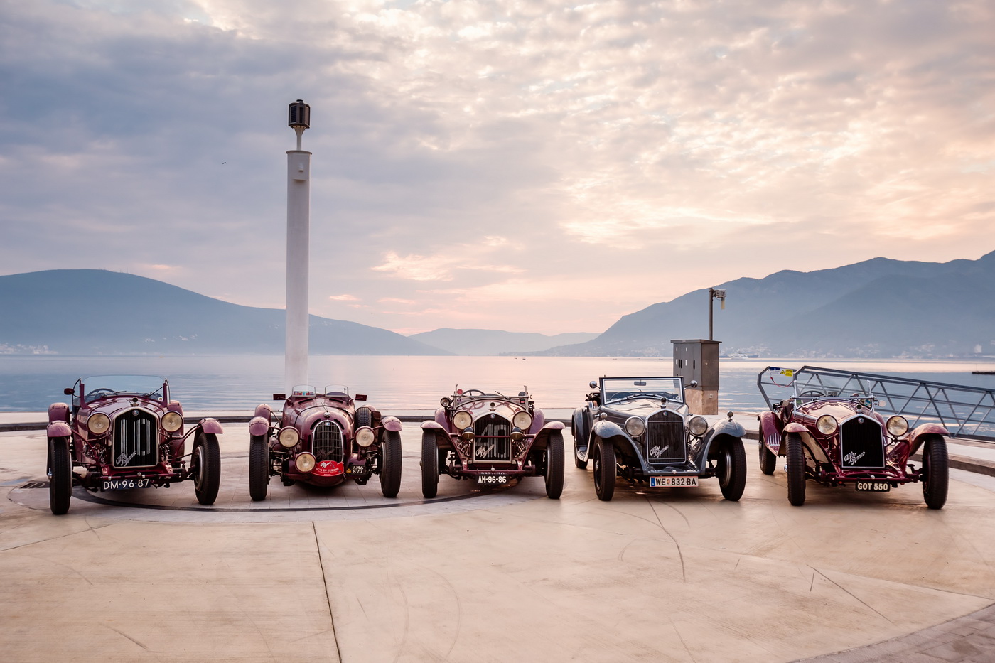 Okt - Alfa Romeo Old Timers - Porto Montenegro