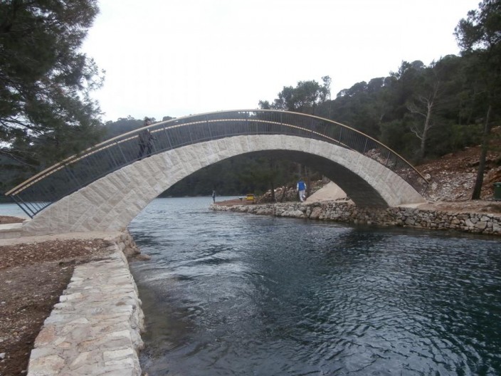 Most Mljet foto NP