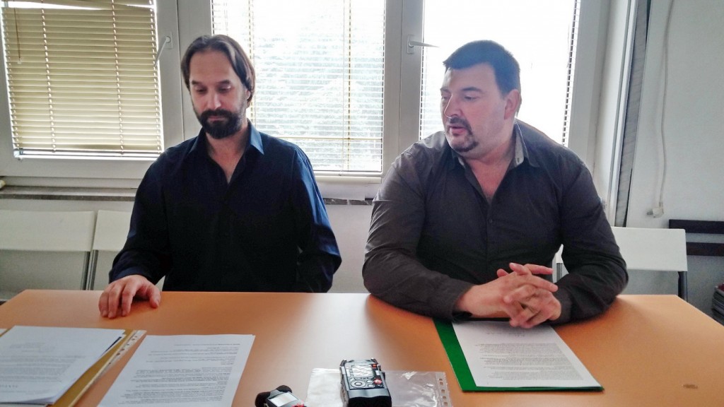 Kovacevic i Abovic na pressu