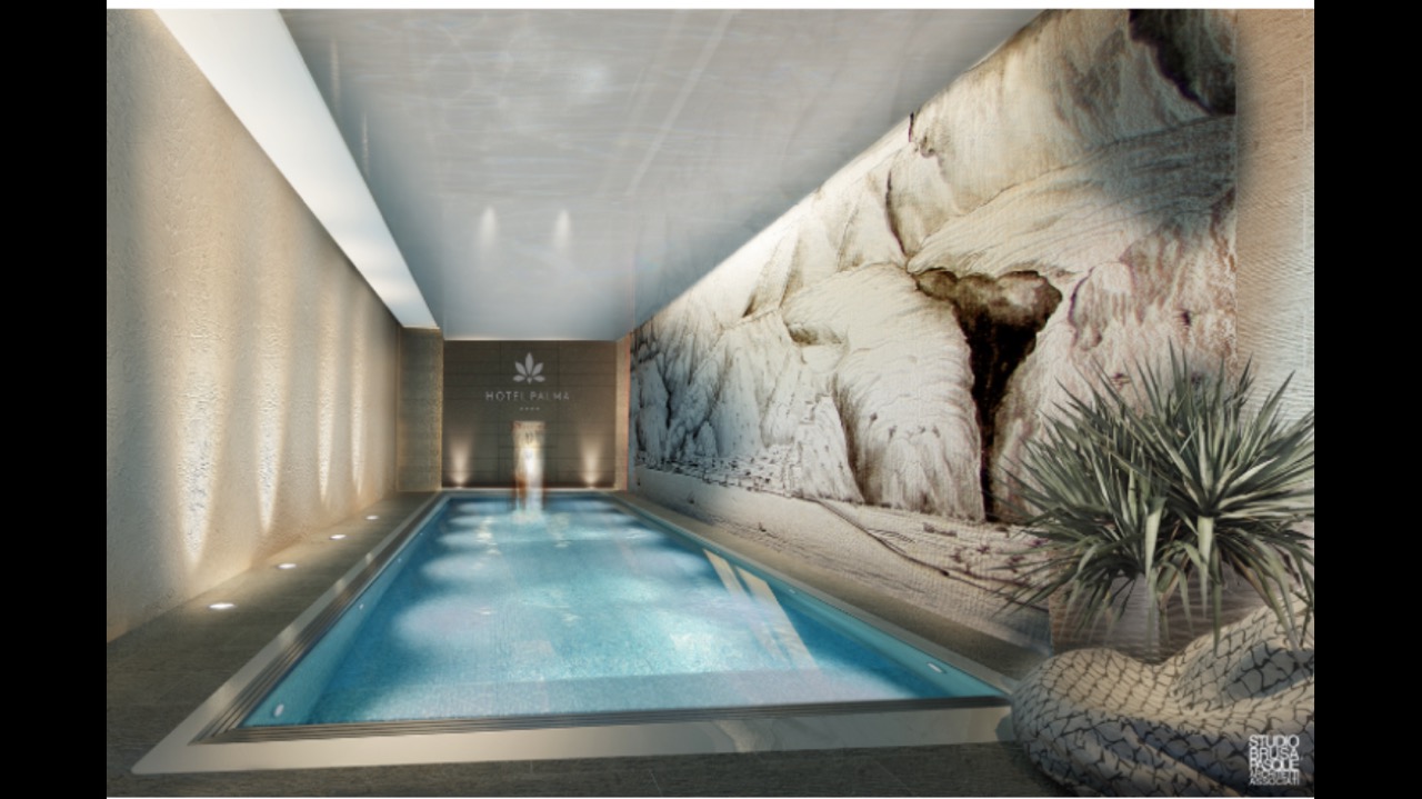 Kompjuterska animacija spa centra u hotelu Palma