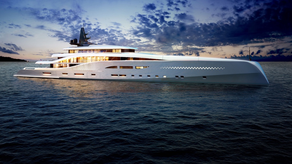 Superjahta Stiletto foto: www.oceancoyacht.com