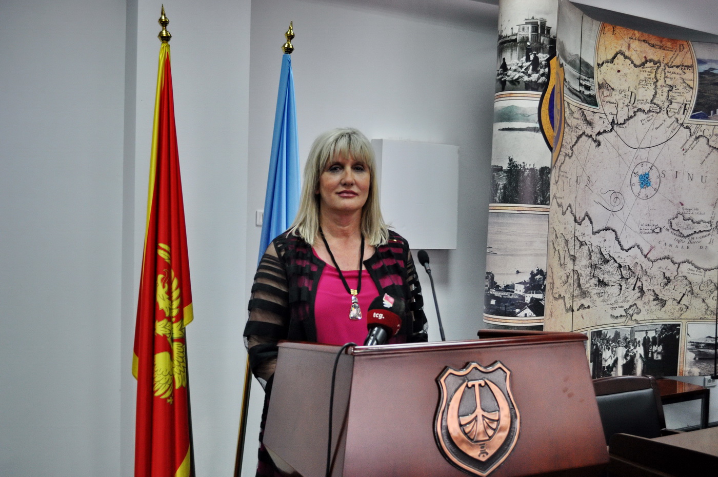 Dr Snežana Matijević predsjednica opštine Tivat - foto Boka News
