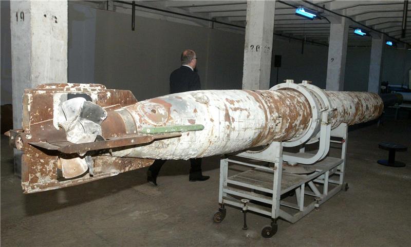 Otvorenje izložbe Prvi na svijetu - 150 godina riječkoga torpeda foto HINA