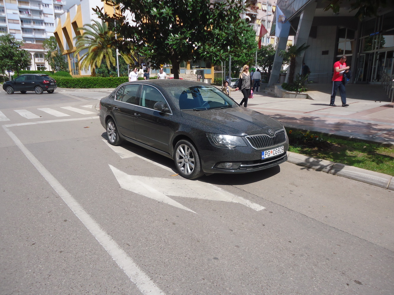 Način na koji se u Tivtu parkiraju drzavni sluzbenici