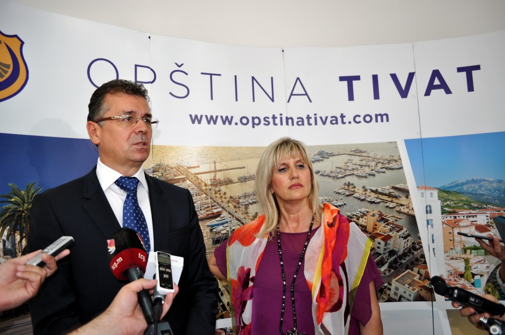 Matijević i Gvozdenović - foto Boka News