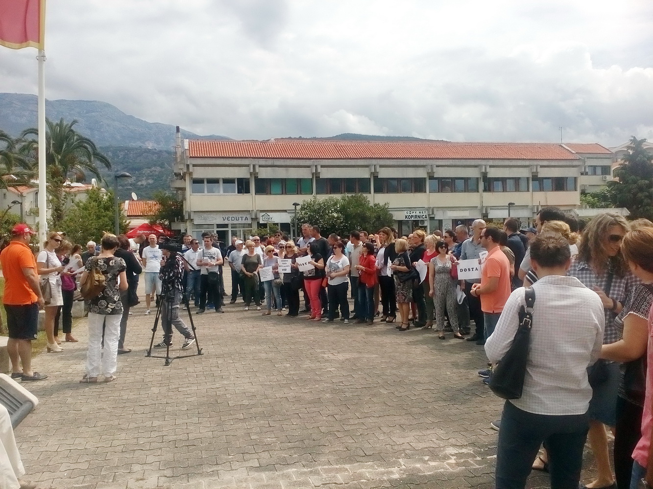 Budva protest