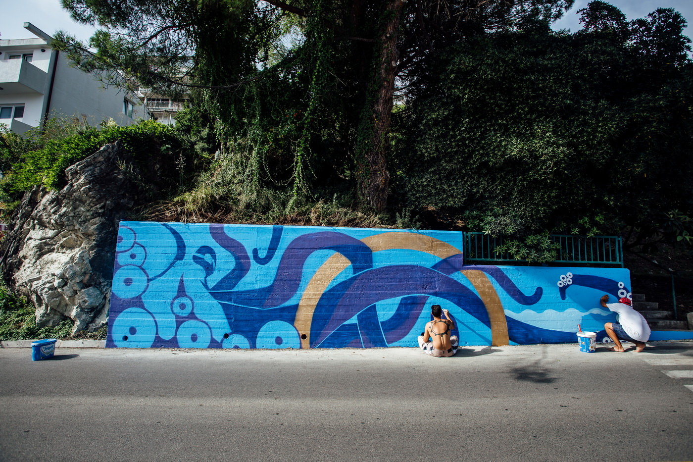 Street art festival
