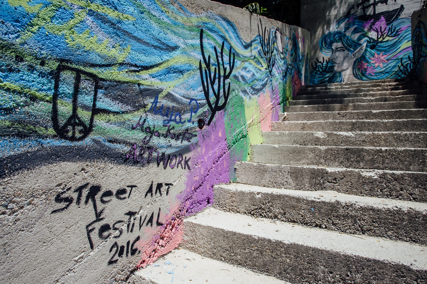 Street art festival