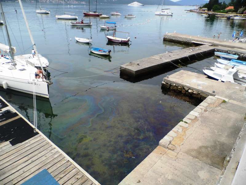 Zagađenje mora - Foto Radio Tivat