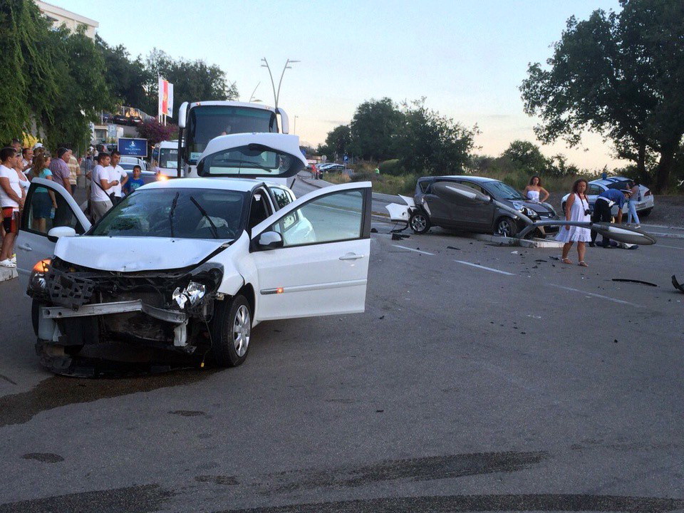 Bečići saobraćajna nezgoda