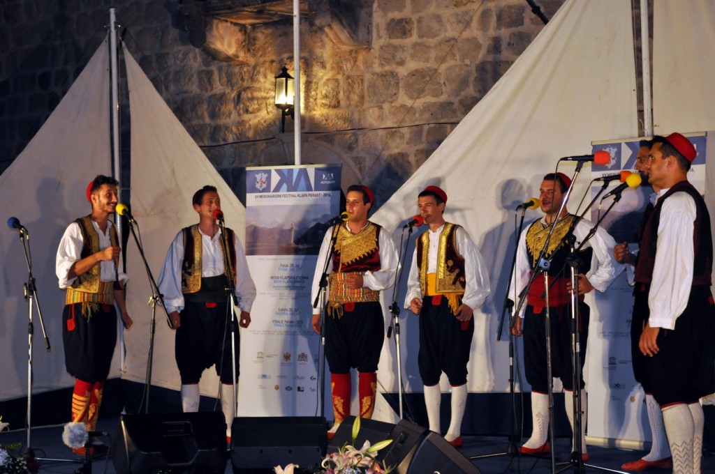 Međunarodni festival klapa Perast 2016.