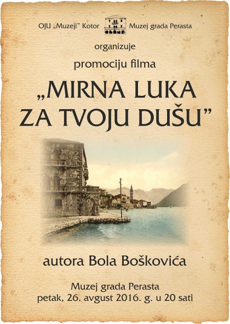 Perast plakat