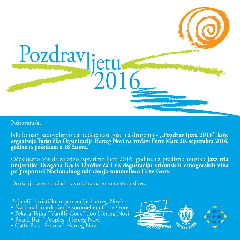 Pozdrav ljetu 2016