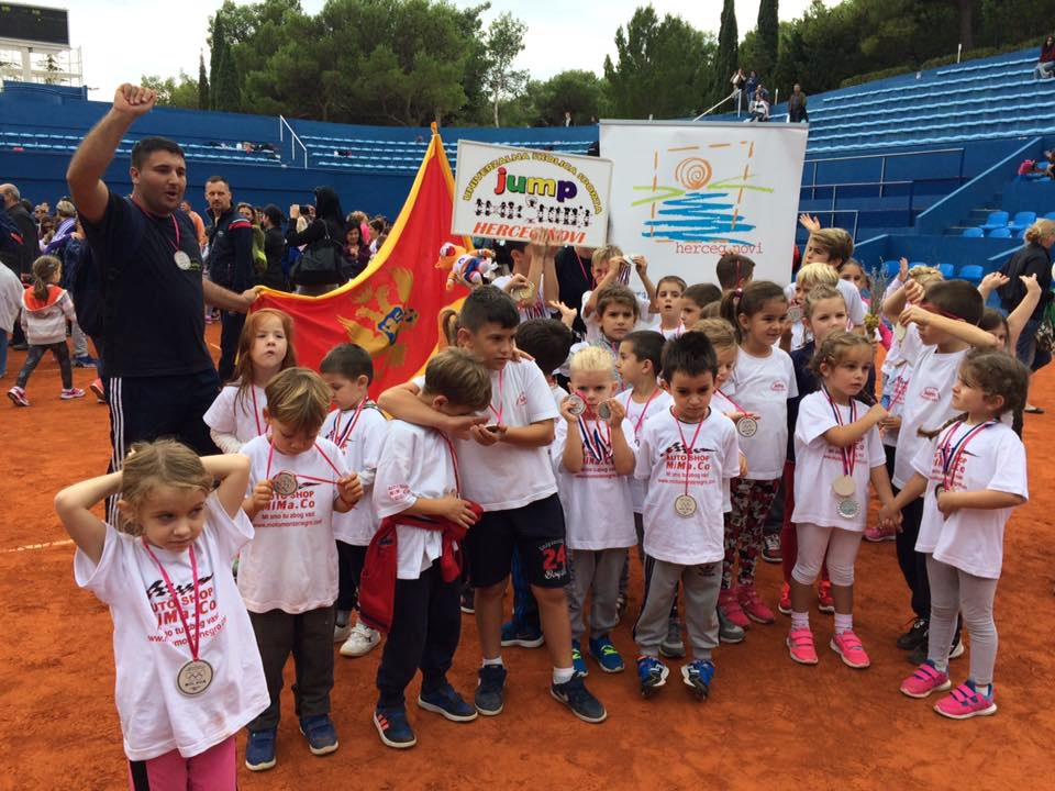 Školica sporta JUMP na III Međunarodnoj dječijoj olimpijadi na Braču