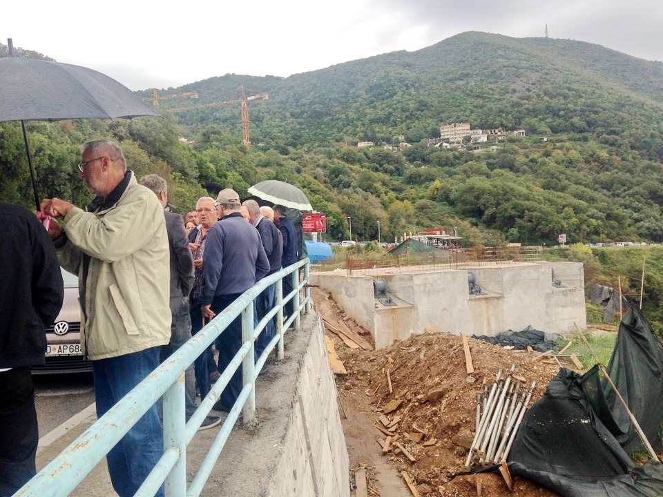 Sa protesta - foto Vuk Lajović