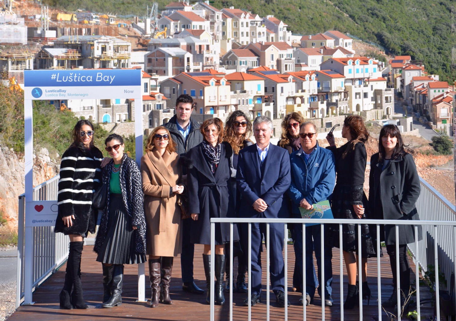Delegacija NTO u Luštica bay