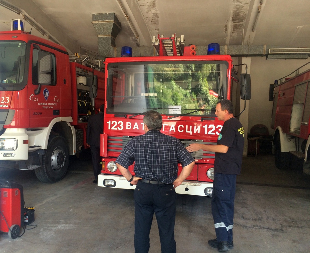 Vatrogasni dom u HN (foto: Opštine Herceg Novi)